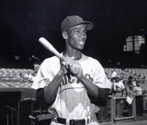 first major league player to have his number retired