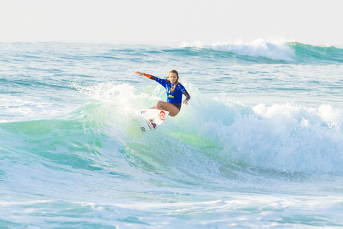 Alana Blanchard is an extreme sport athlete.