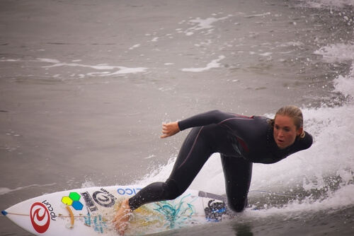 Bethany Hamilton is one of the most famous extreme sports athletes.