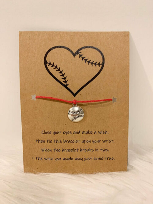 Baseball Set Keychain - To My Girlfriend - I Need You Here With Me - G -  Wrapsify